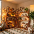 Tree Corner Bookshelf For Living Room And Reading Room