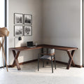 Midcentury Corner Desk Home Office