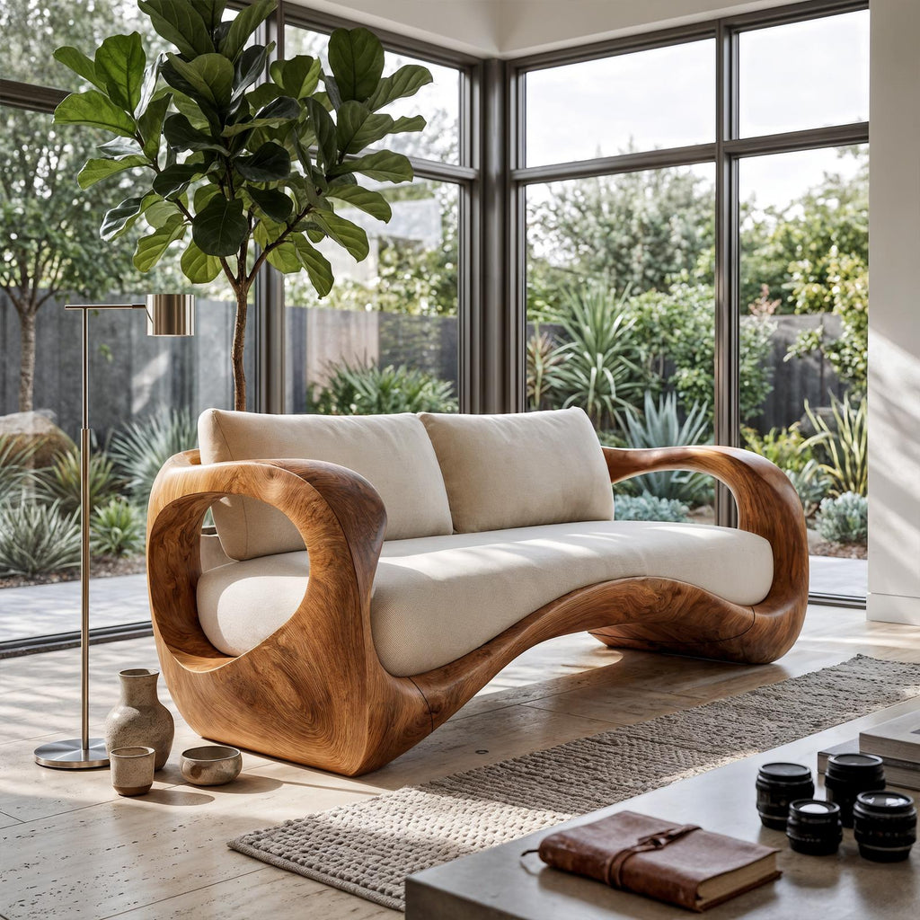 Artistic Sofa For Living Room And Family Room SINLKISFA075