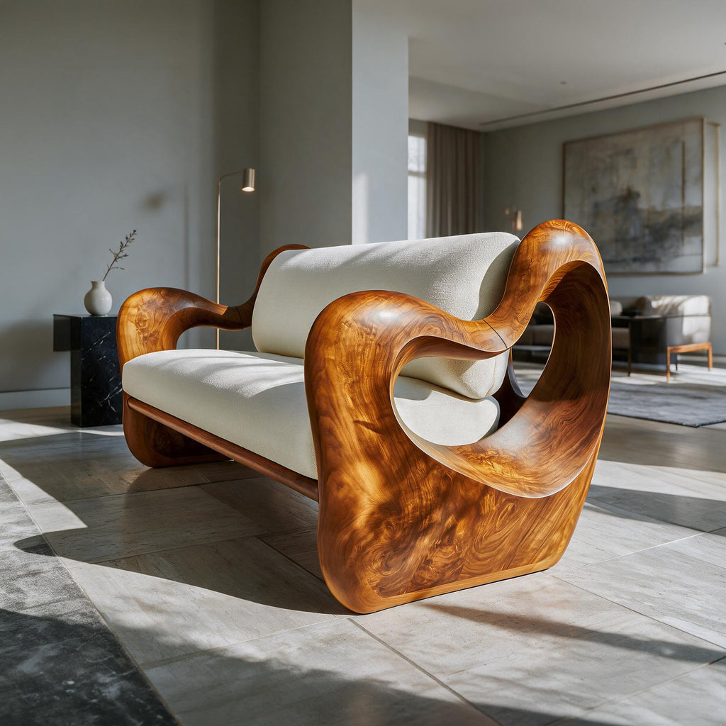 Natural Organic Sofa For Living Room And Reading Lounge