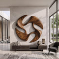 Mid Century Abstract Wall Art For Living Room And Bedroom SINLKIWA161