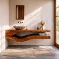Modern Floating Bathroom Vanity For Bathroom And Powder Room SINLKIBRV301