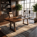 Rustic Natural Work Desk Bedroom And Creative Area