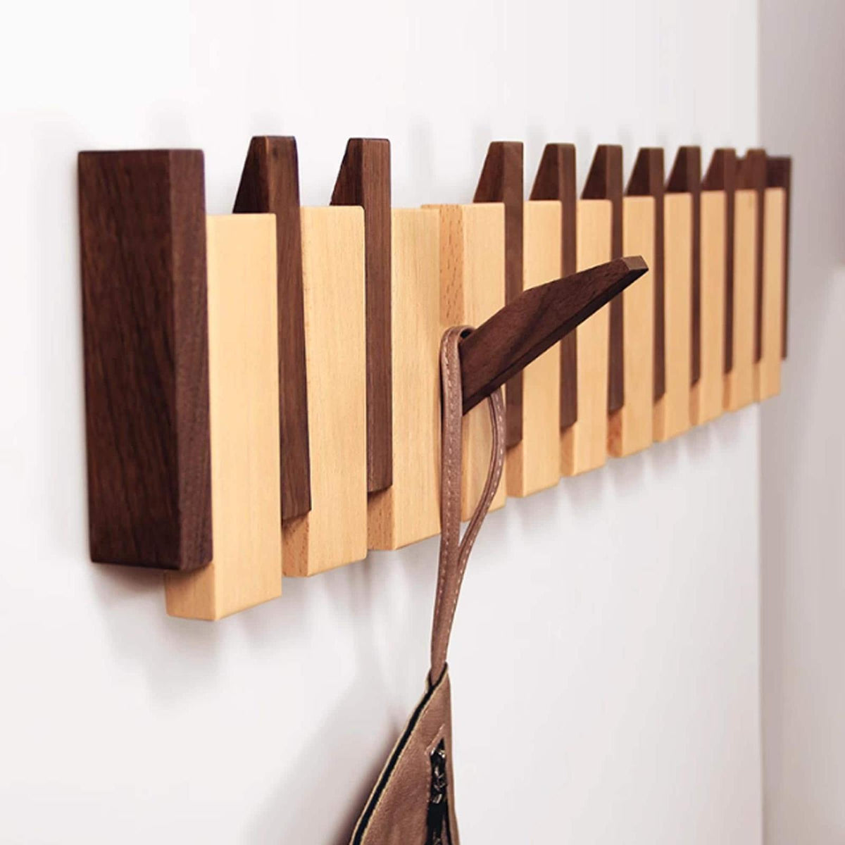 Piano Coat Hooks Towel Rack