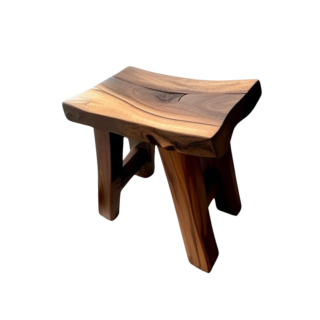Shower Bench Natural Wood Shower Stool