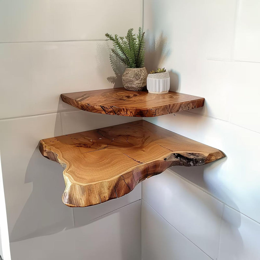 Floating Corner Shelves Decorations