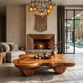 Modern Coffee Table With Minimal Base For Living Room