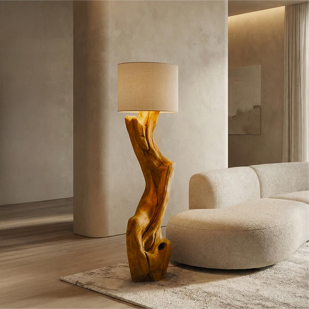 Sculptural Tree Floor Lamp For Living Room And Corner