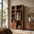 Scandinavian Organic Edge Wardrobe For Master Suite Interior SILDTTNWDE001