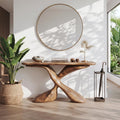 Mid Century Design Console Table For Living Room