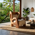 Luxury Contemporary Lounge Chair Poolside Reading Nook SILDTTRCHR019