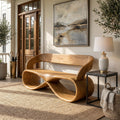 Luxury Solid Wood Bench Designer Interior SILDTTRBEN056