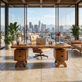 Contemporary Executive Desk Bedroom Office