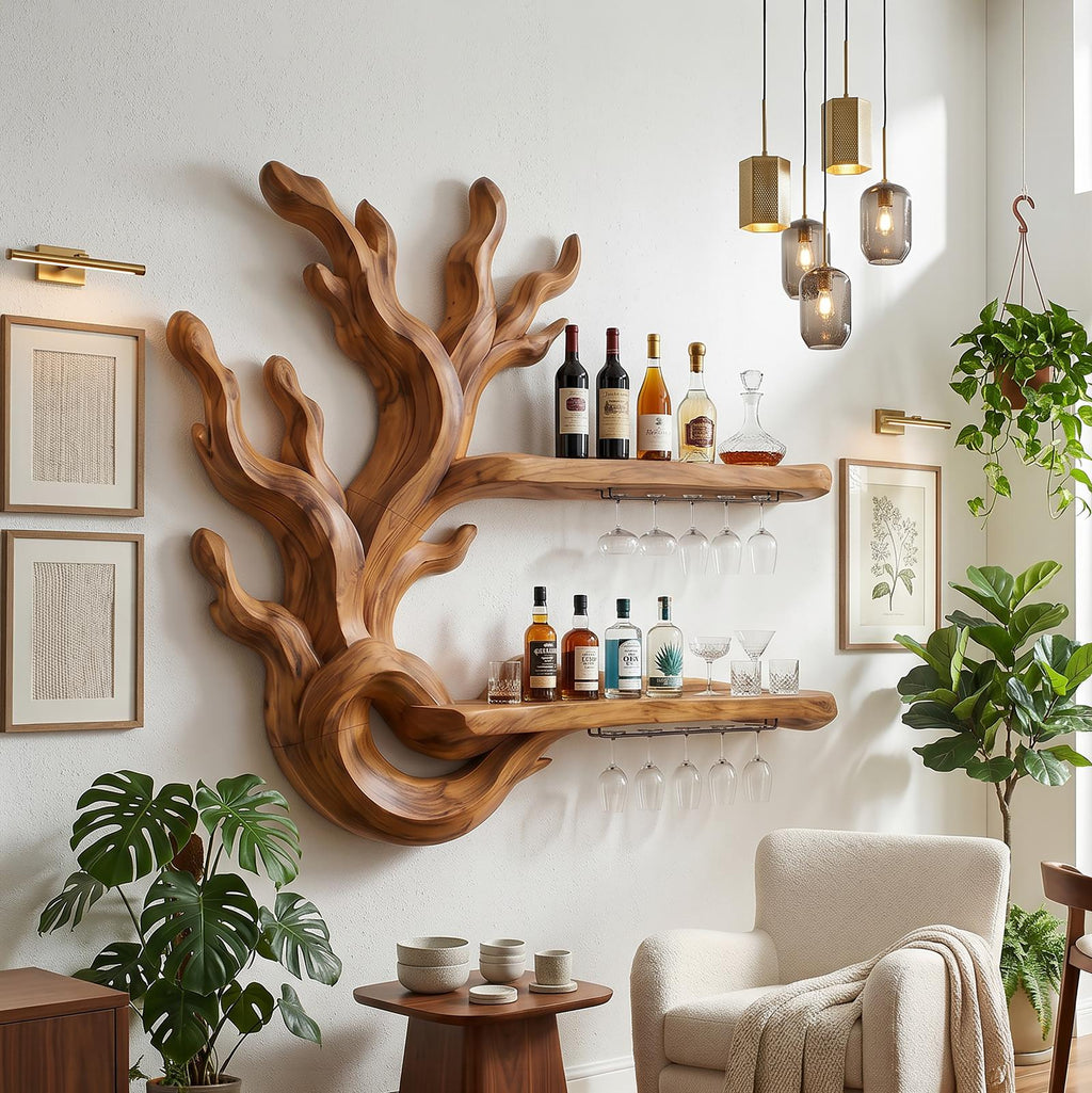 Modern Wine Bottle Storage For Dining Room
