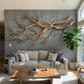 Modern Farmhouse Driftwood Branch Wall Decor Living Room