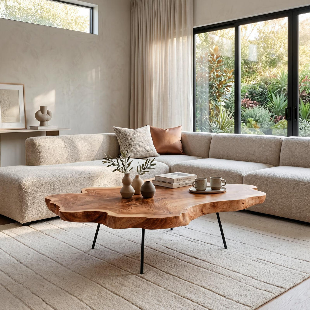 Mid Century Coffee Table For Elegant Room Setting SILDTTNCF024