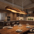 Rustic Table Lamp Bar Counter Cafe Interior Cozy Corner Space