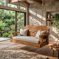 Contemporary Sculptural Back Indoor Swing Reading Corner Interior SILDTTNSWI007