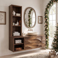 Mid Century Christmas Floating Vanity Urban Apartment