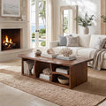 Organic Modern Storage Coffee Table Beach House