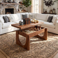 Farmhouse Halloween Lift Top Coffee Table Country Cottage