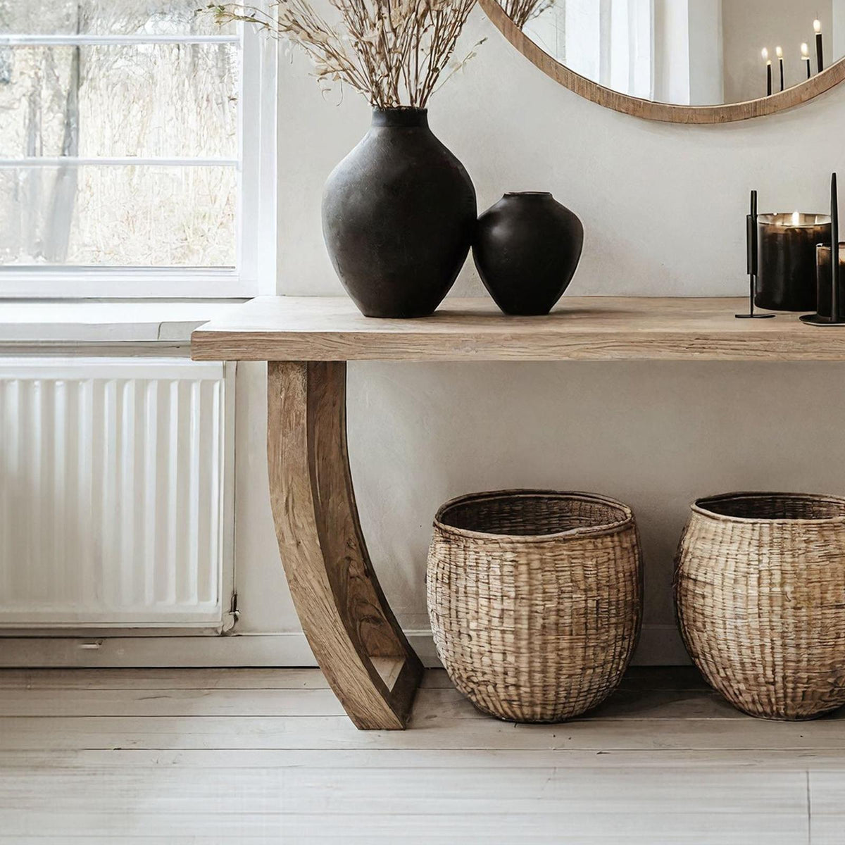 Woodworking Console Entryway Table Decor SILDTCS067