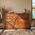 Contemporary Flowing Dresser Drawer For Bedroom Interior SILDTTNDR003