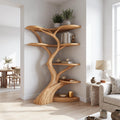 Rustic Tree Corner Shelf Living Room Or Bedroom SINLSATB693