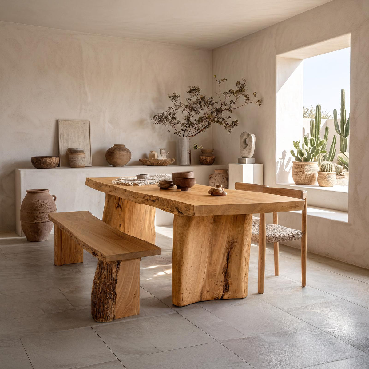 Custom Dining Table Walnut Wood Farmhouse Gift