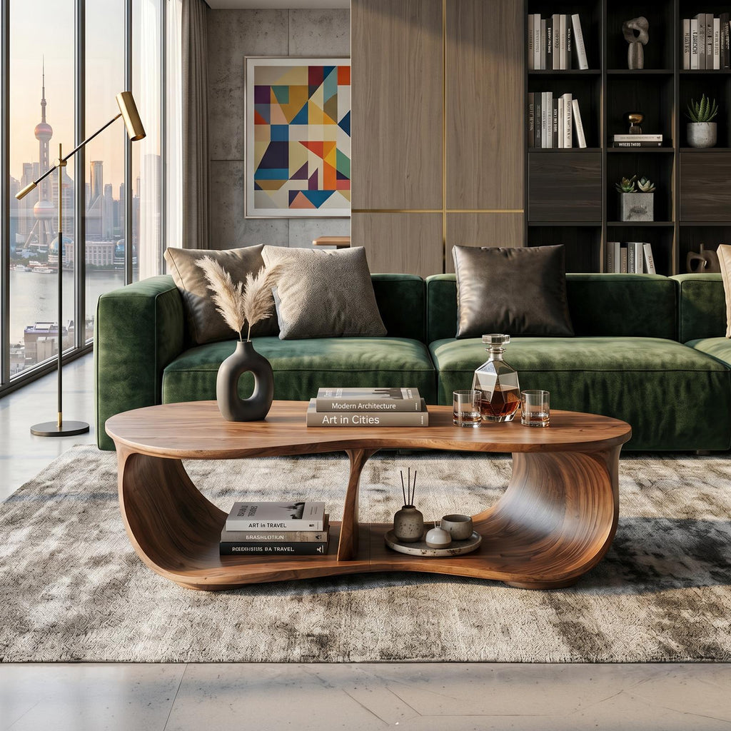 Handcrafted Solid Wood Table For Cozy Interiors SILDTTNCF011