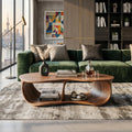 Handcrafted Solid Wood Table For Cozy Interiors SILDTTNCF011