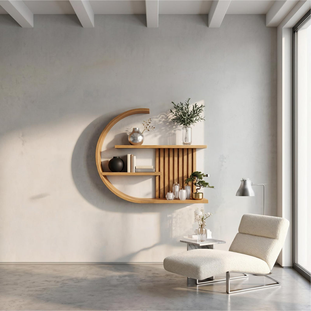 Japandi Wall Decor Shelf Living Room And Lounge