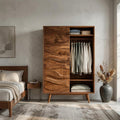 Artistic Sculptural Wardrobe For Bedroom Decor Interior