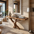 Organic Coral Base Console Table Luxury Beach House