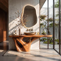 Rustic Solid Vanity For Timeless Bathroom Furniture SILDTTNBRV001
