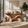 Mid Century Foyer Table For Living Room