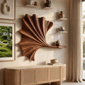 Contemporary Ginkgo Leaf Wall Shelf For Interior SILDTTNWA160