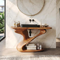 Rustic Live Edge Vanity For Natural Bathroom Design