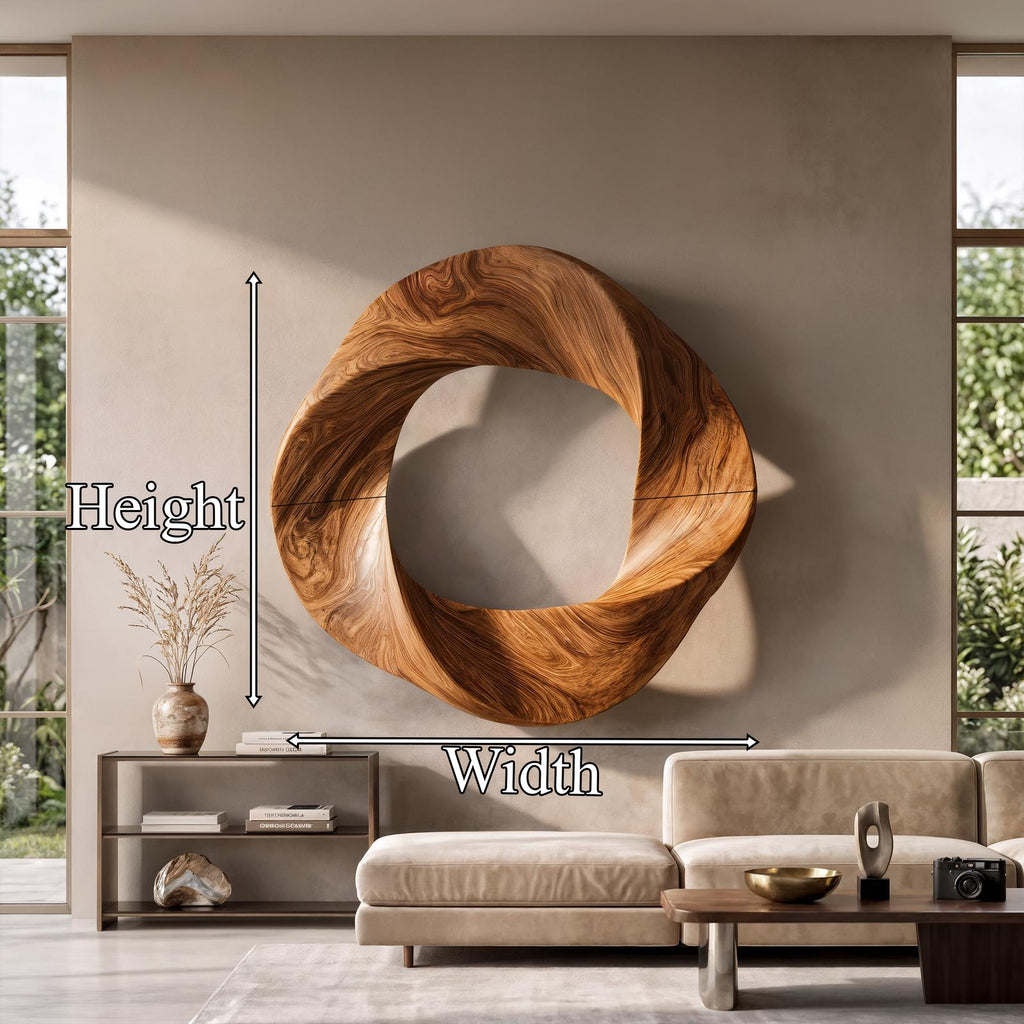 Contemporary Interlocking Circle Wall Art For Hallway And Bedroom SINLKIWA166