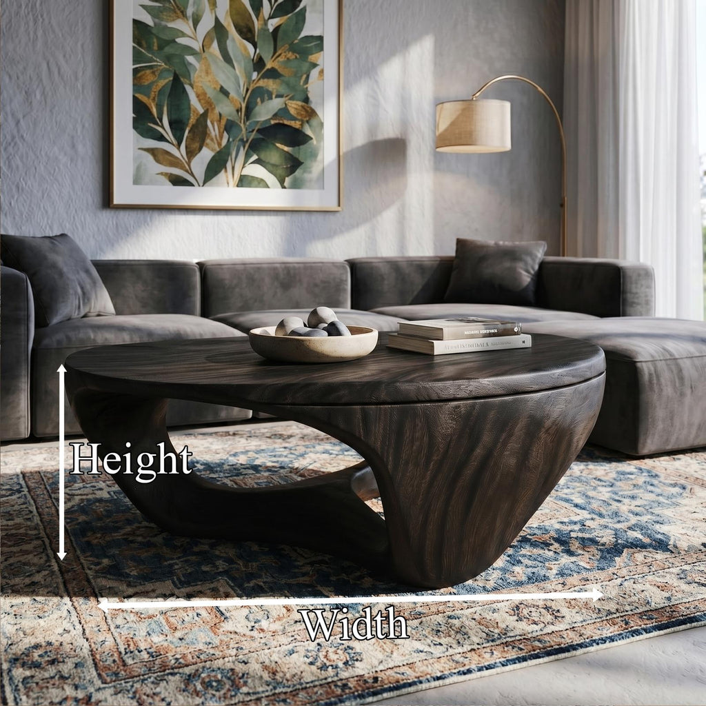 Contemporary Sculptural Coffee Table For Living Room And Lounge