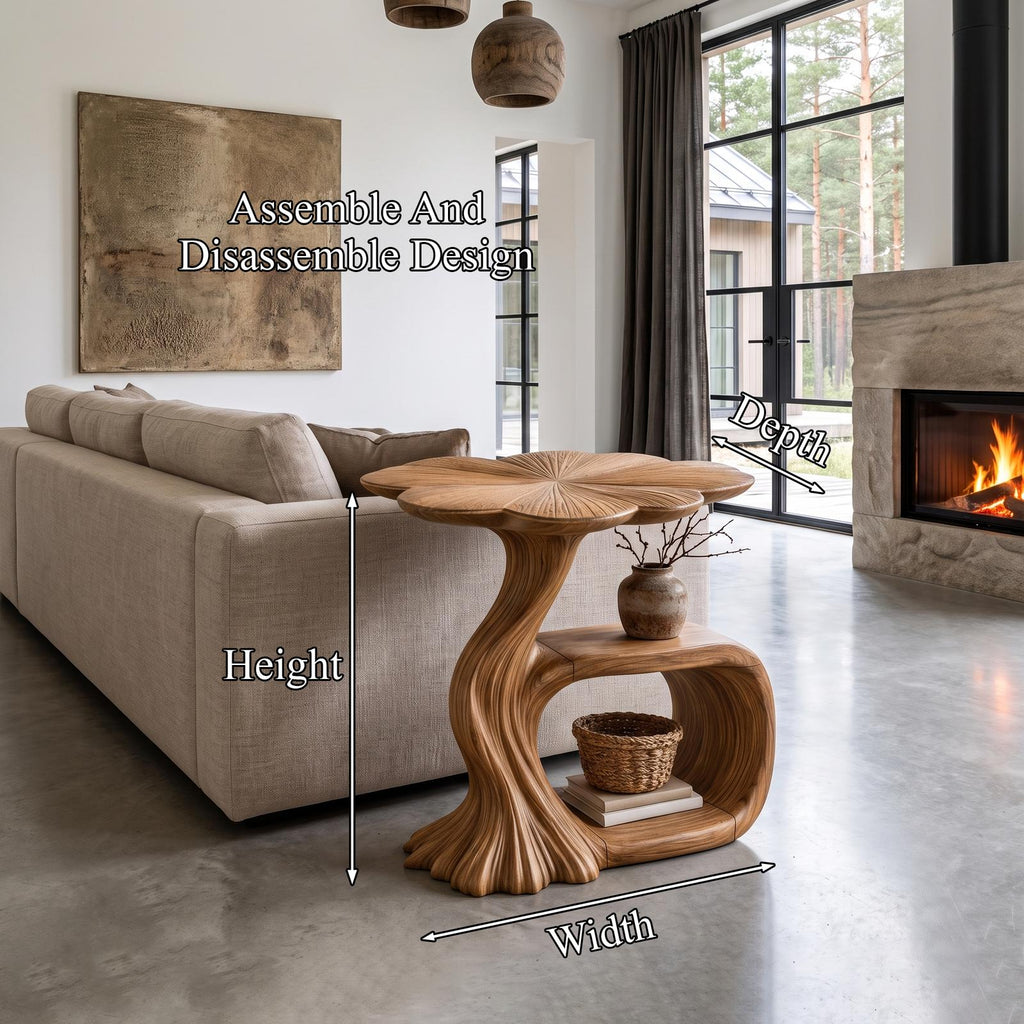 Modern Beside Table Inspired Base For Living Room