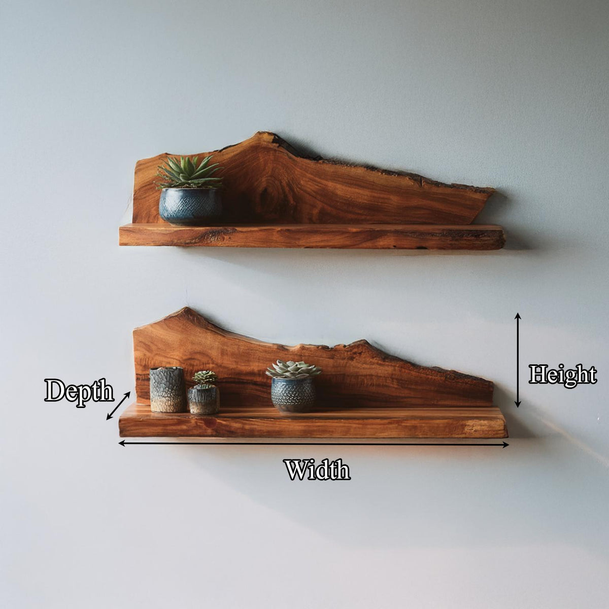 Custom Floating Shelves Living Room Decoration Gift
