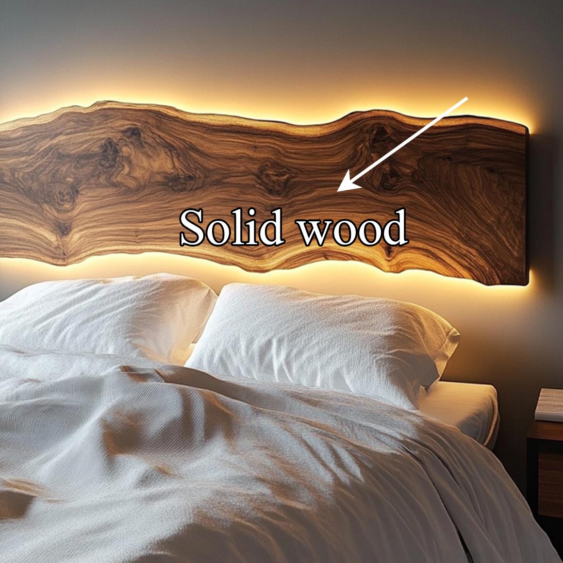 Rustic Modern Live Edge Headboard Bedroom Or Master Room