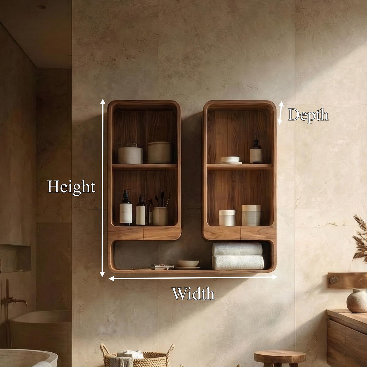 Sculptural Bathroom Cabinet Unique Design For Bathroom