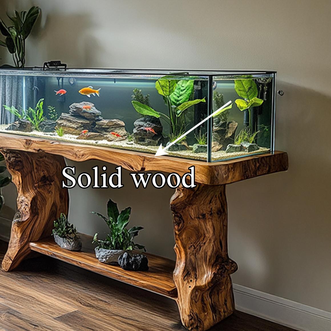 Rustic Aquarium Stand Office Or Living Room