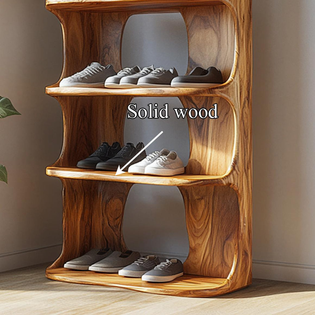 Rustic Modern Shoe Rack Entryway And Bedroom