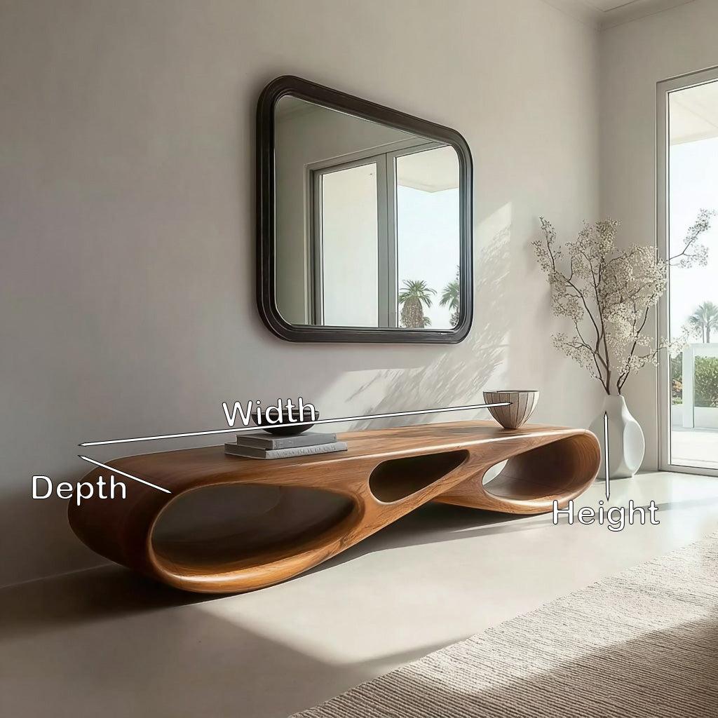 Modern Natural Wood Bench For Stylish Entryway Decor RTTHHNCHR139