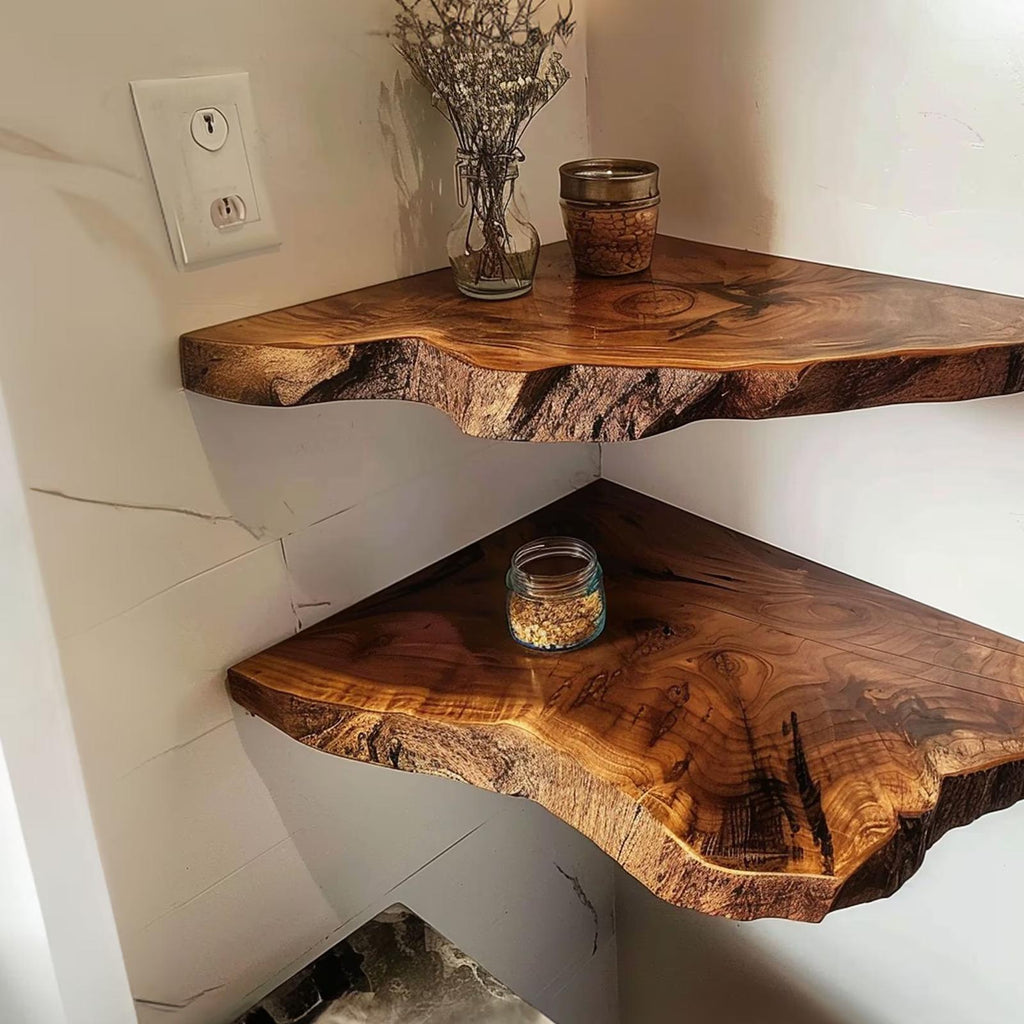 Floating Corner Shelves Decorations SINLCN001