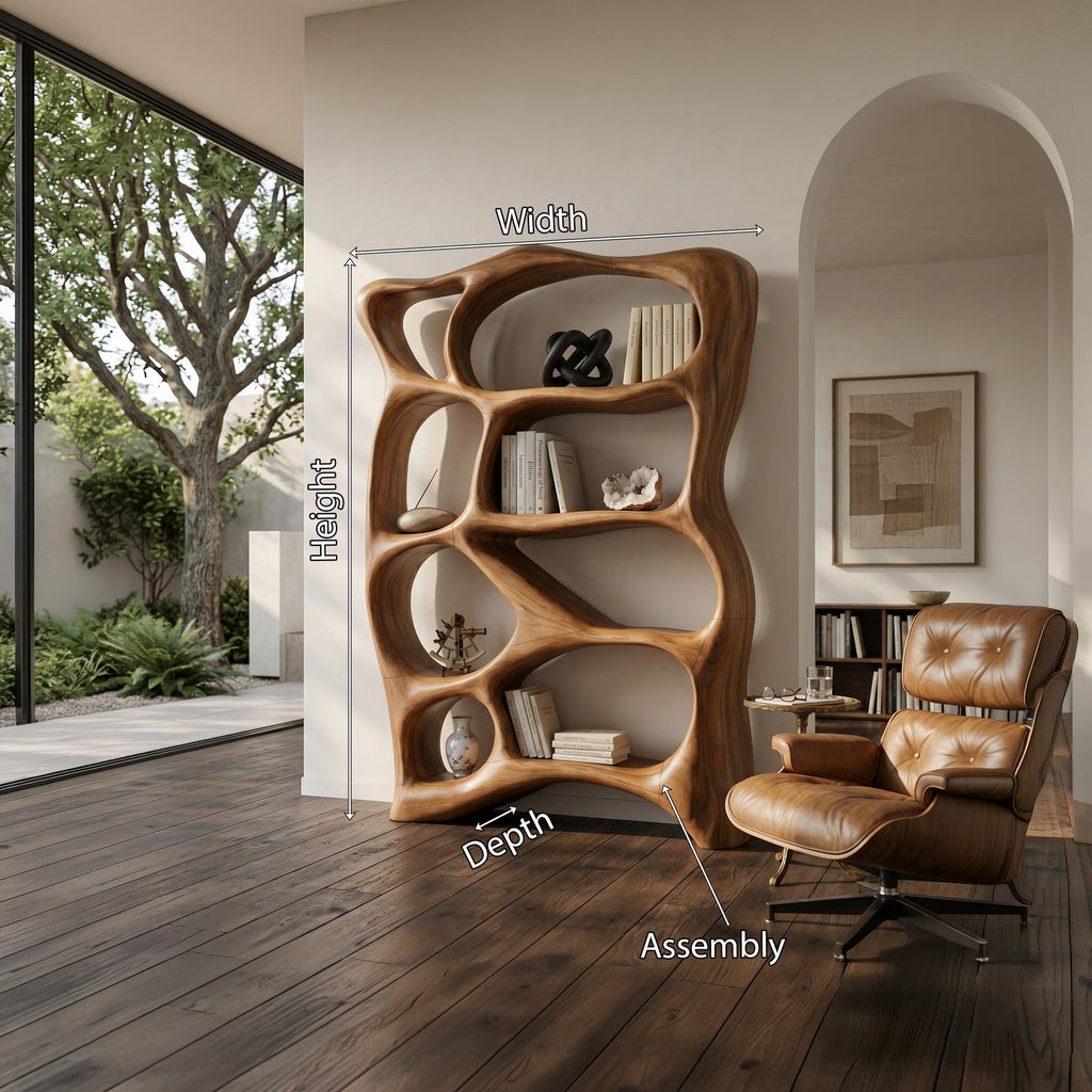 Contemporary Reading Bookshelf For Cozy Bedroom Interior SILDTTNBS040