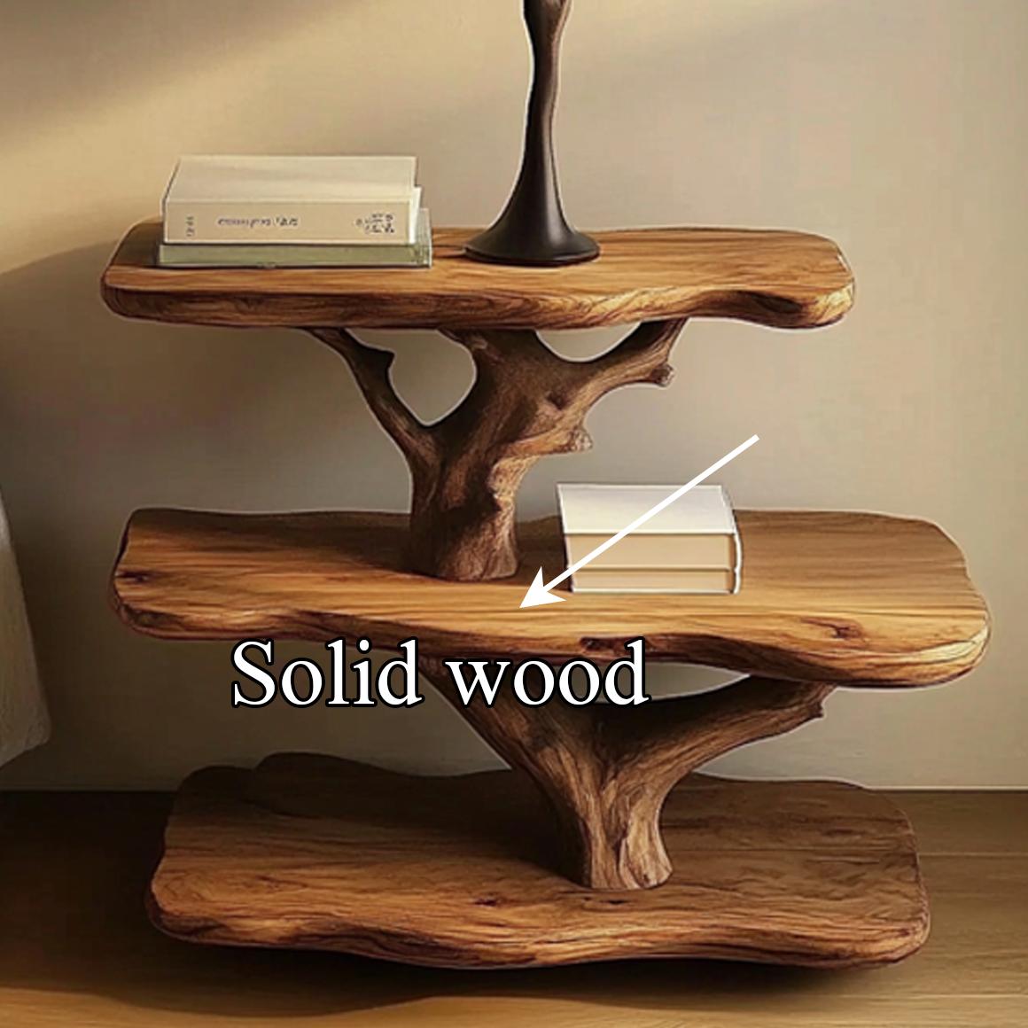 Rustic Tree Nightstand Bedroom And Guest Room